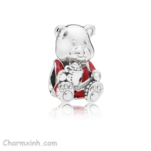 Charm gấu noel Christmas Teddy Bear Charm XN517